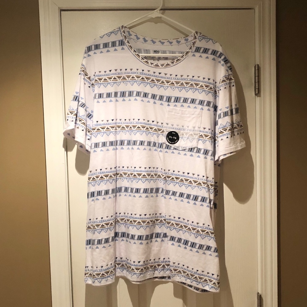 BDG Patterned Crew Neck Tee